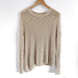 Sundance Open Knit Asymmetrical Knit Sweater
